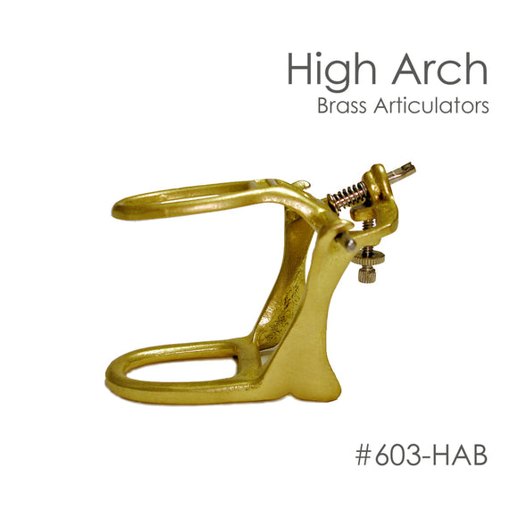 Besqual High Arch Brass Articulator: 12pk