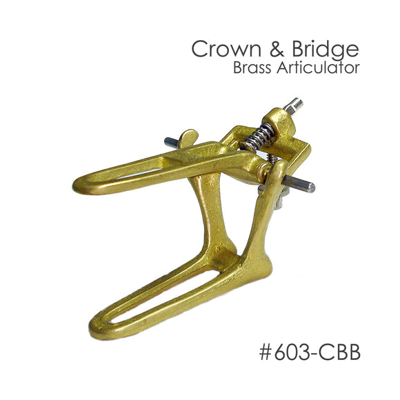 Besqual Crown & Bridge Brass Articulators: 12pk