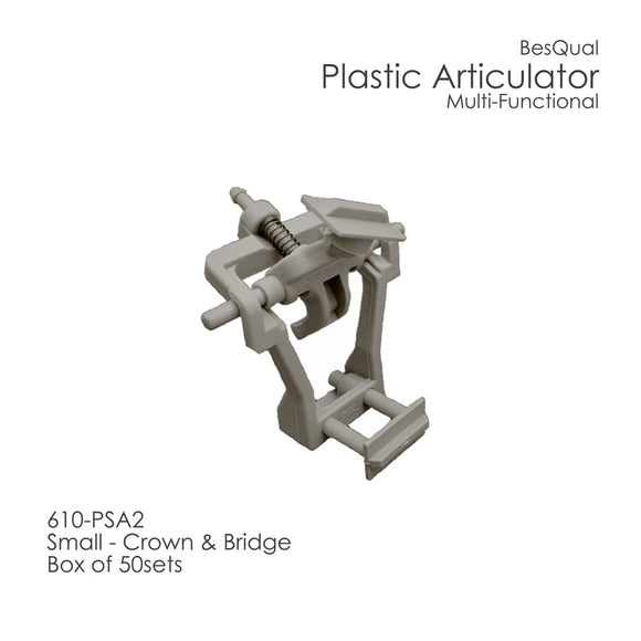 BesQual - PSA Slotted Plastic Articulators Small C&B 50pk