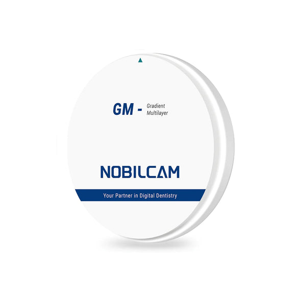 NOBILCAM Gradient Multilayer 3D Zirconia Discs